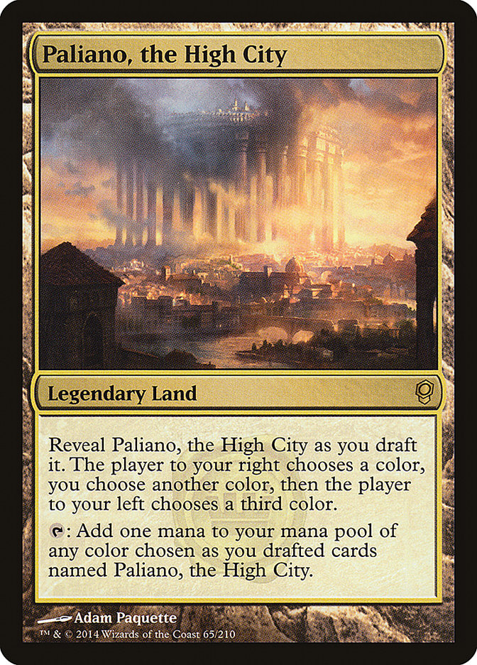 Paliano, the High City 65/210 (Conspiracy)  - Foil | Good Games Modbury