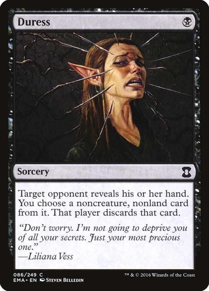 Duress 86/249 (Eternal Masters)  - Foil | Good Games Modbury