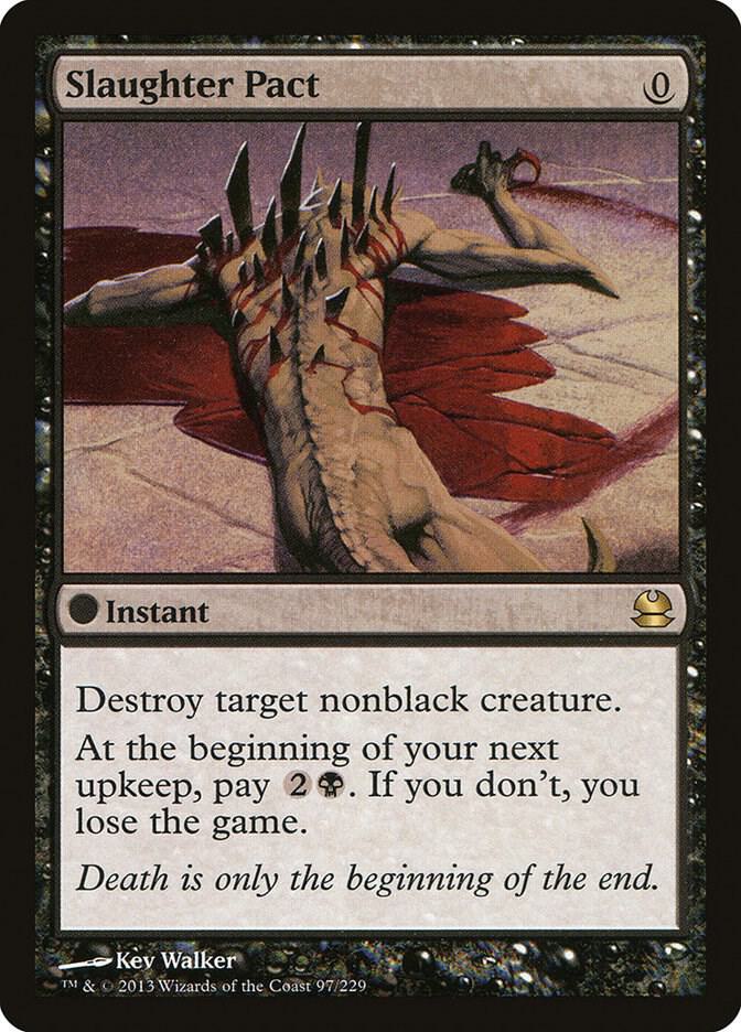 Slaughter Pact 97/229 (Modern Masters)  | Good Games Modbury