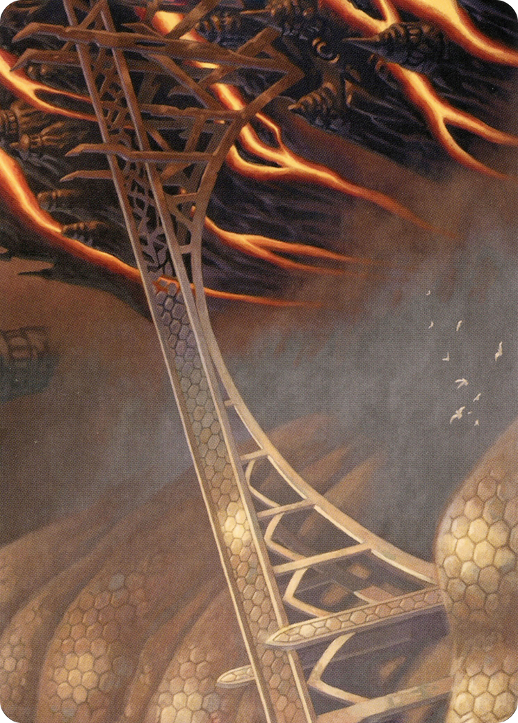 Rustvale Bridge Art Card [Modern Horizons 2 Art Series] | Good Games Modbury
