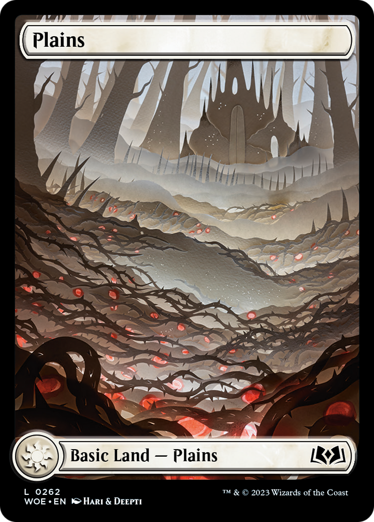 Plains (262) (Full-Art) [Wilds of Eldraine] | Good Games Modbury