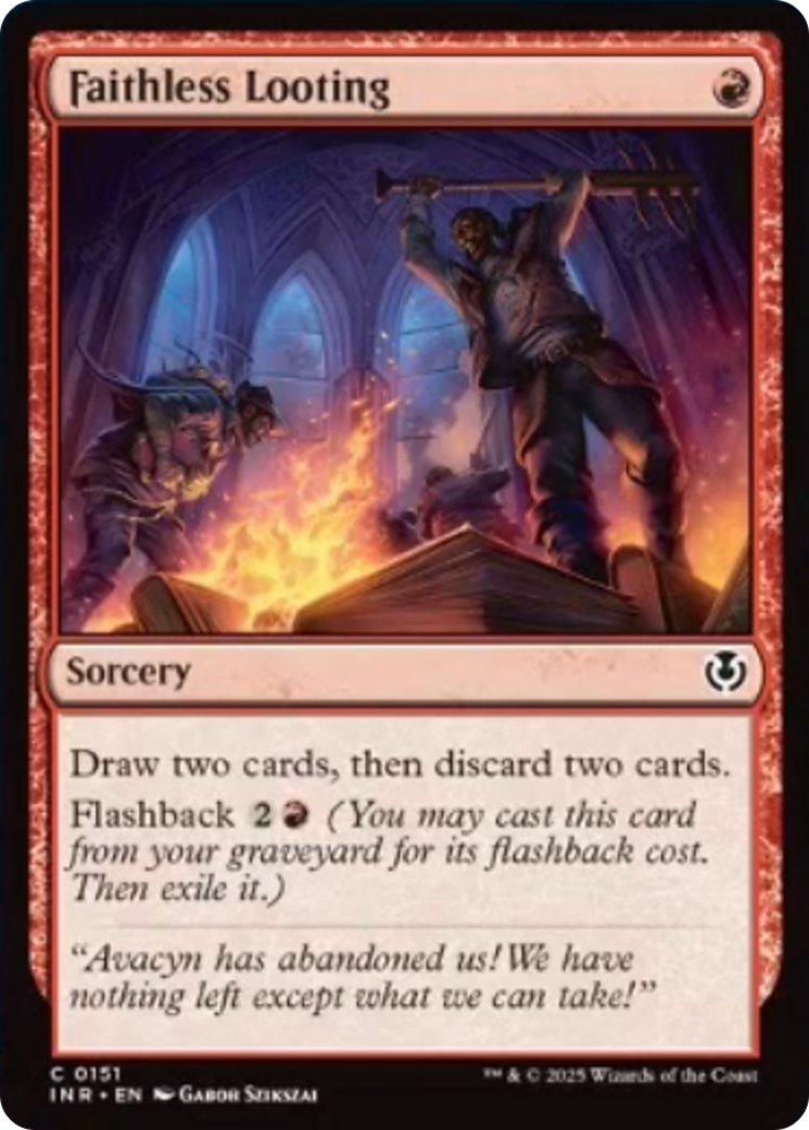 Faithless Looting [Innistrad Remastered] | Good Games Modbury