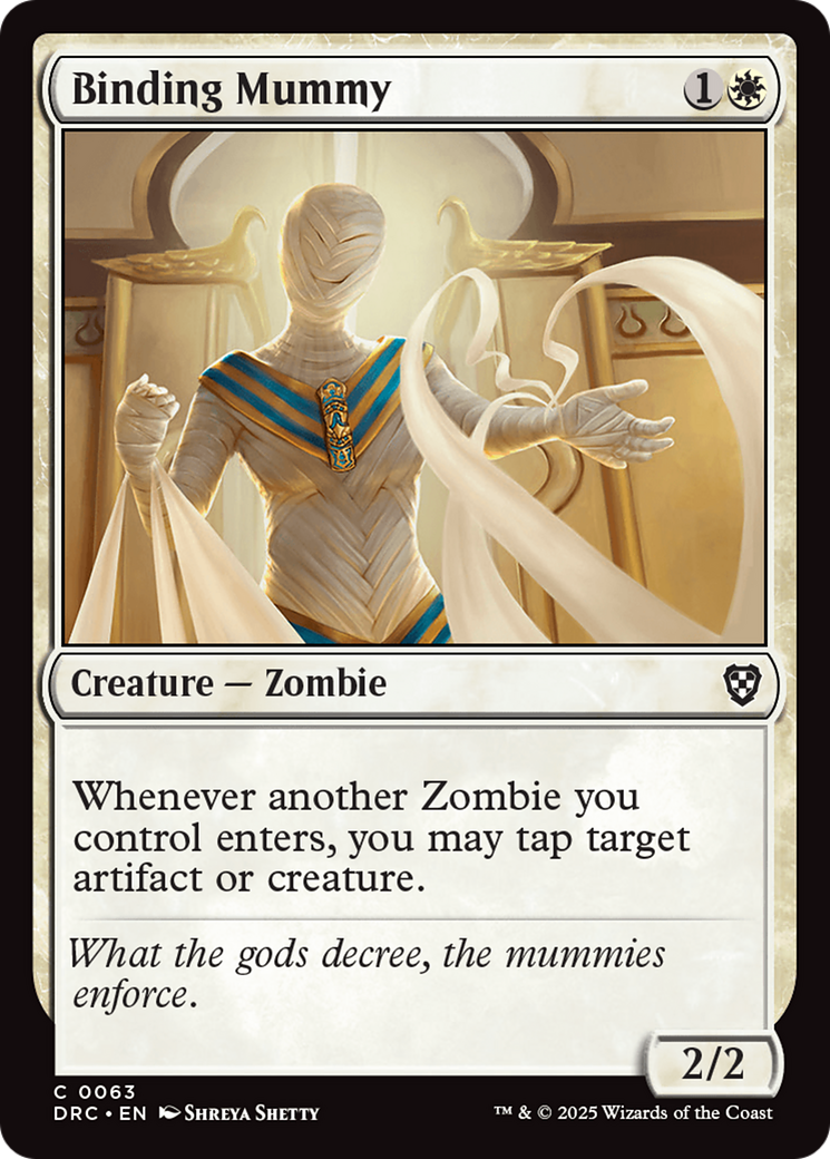 Binding Mummy [Aetherdrift Commander] | Good Games Modbury