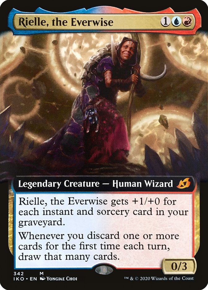Rielle, the Everwise (Extended Art) [Ikoria: Lair of Behemoths] | Good Games Modbury