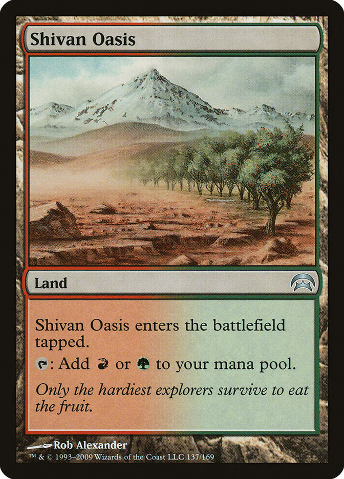 Shivan Oasis [Planechase] | Good Games Modbury