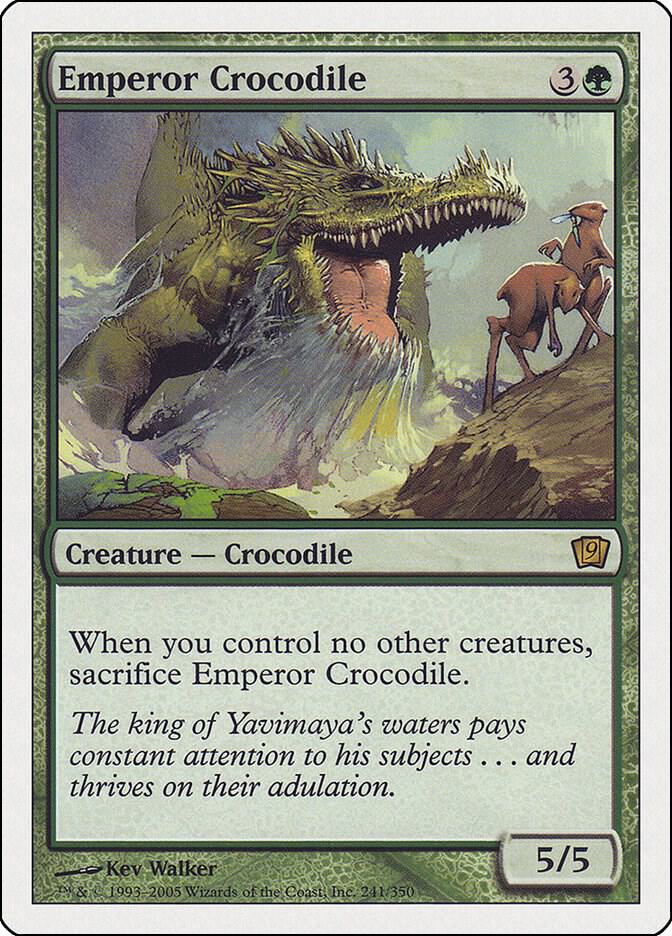 Emperor Crocodile 241/350 (9th Edition)  | Good Games Modbury