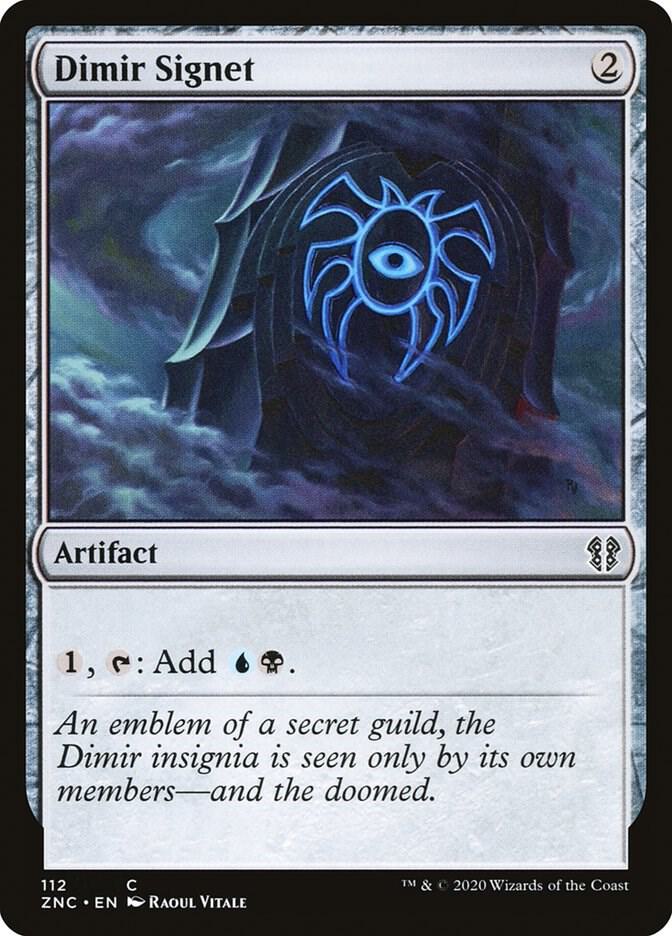 Dimir Signet 112/142 (Commander: Zendikar Rising)  | Good Games Modbury