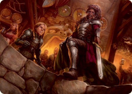 Veteran Dungeoneer Art Card [Dungeons & Dragons: Adventures in the Forgotten Realms Art Series] | Good Games Modbury