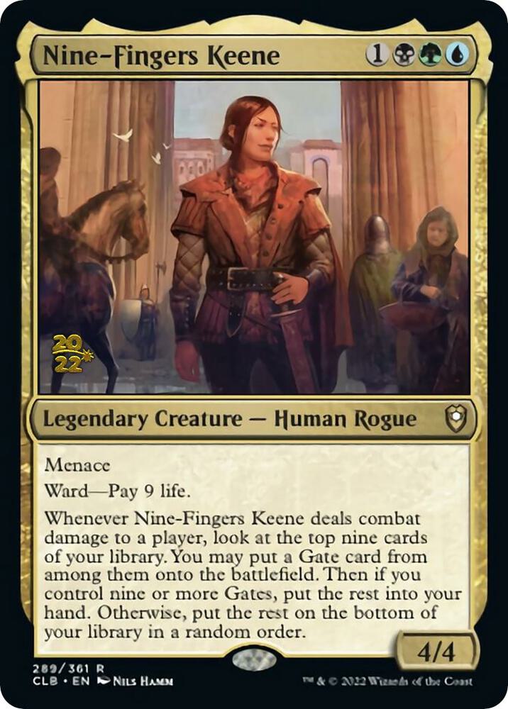 Nine Fingers Keene 289s/108 (Prerelease Cards)  - Foil | Good Games Modbury