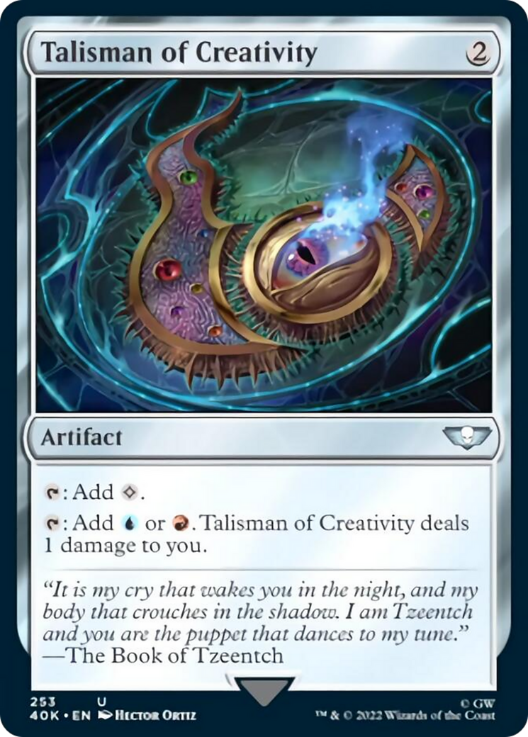 Talisman of Creativity [Universes Beyond: Warhammer 40,000] | Good Games Modbury