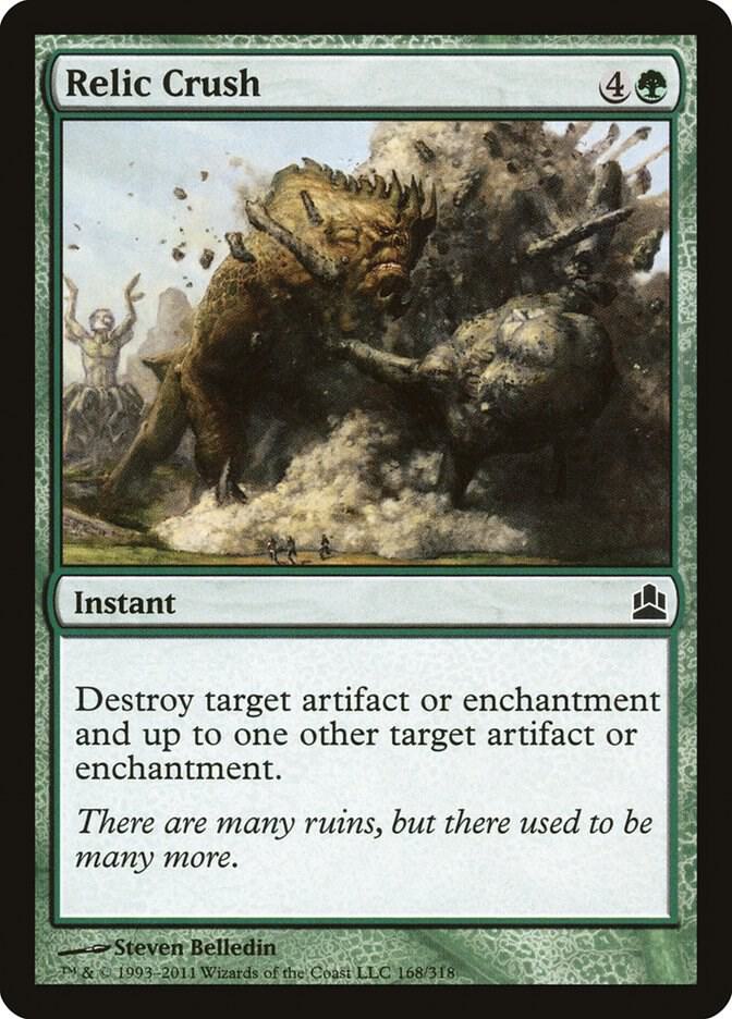 Relic Crush 168/318 (Commander)  | Good Games Modbury
