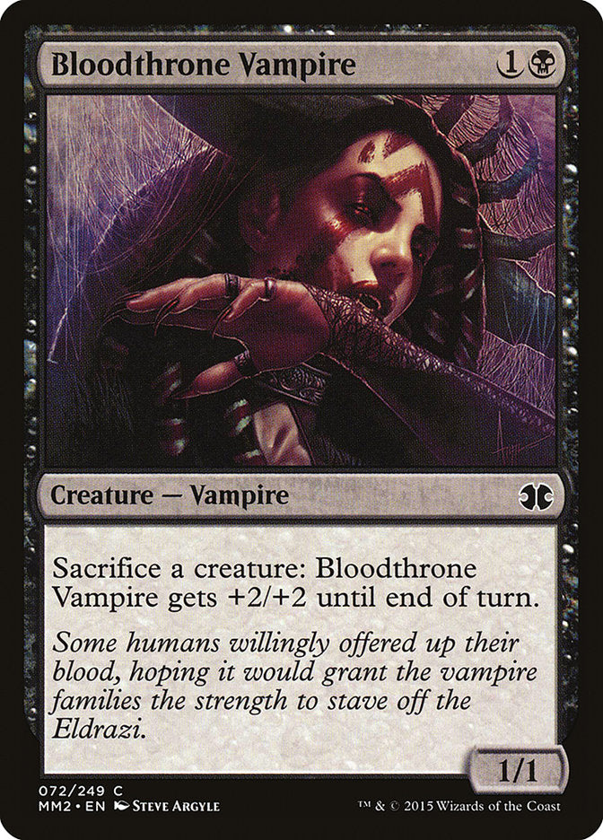 Bloodthrone Vampire [Modern Masters 2015] | Good Games Modbury