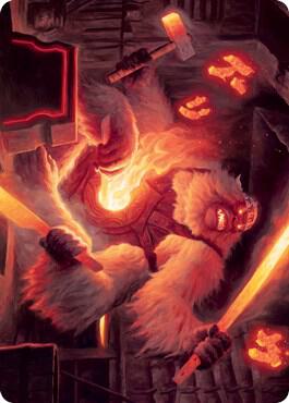 Kami of Industry Art Card 17 (Art Series: Kamigawa: Neon Dynasty)  | Good Games Modbury