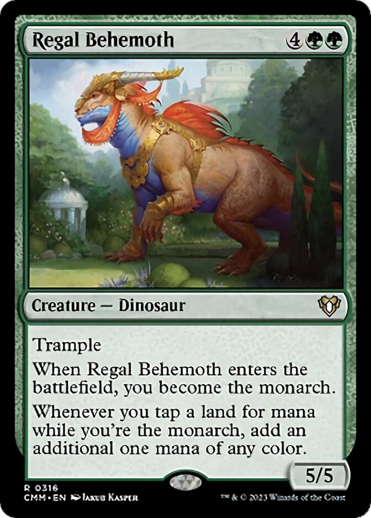 Regal Behemoth [Commander Masters] | Good Games Modbury