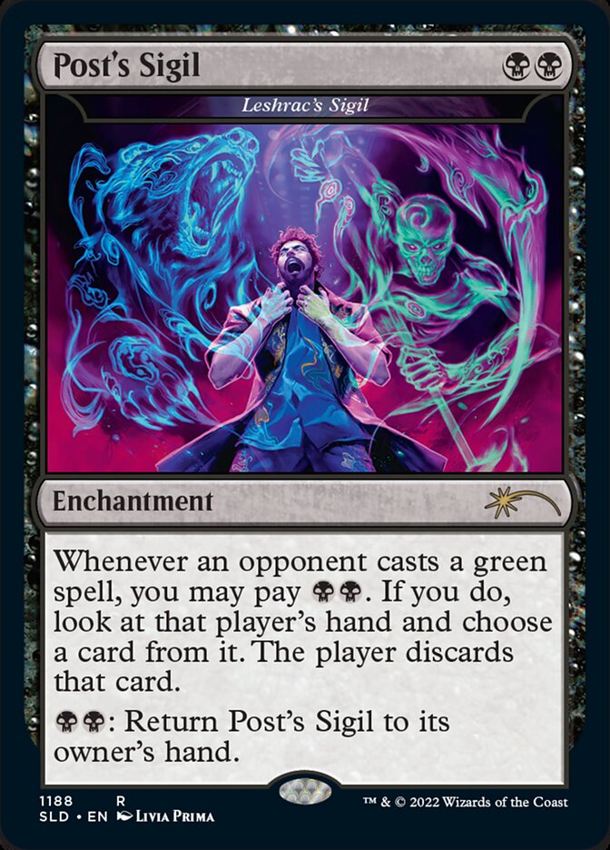 Post's Sigil - Leshrac's Sigil [Secret Lair Drop Series] | Good Games Modbury