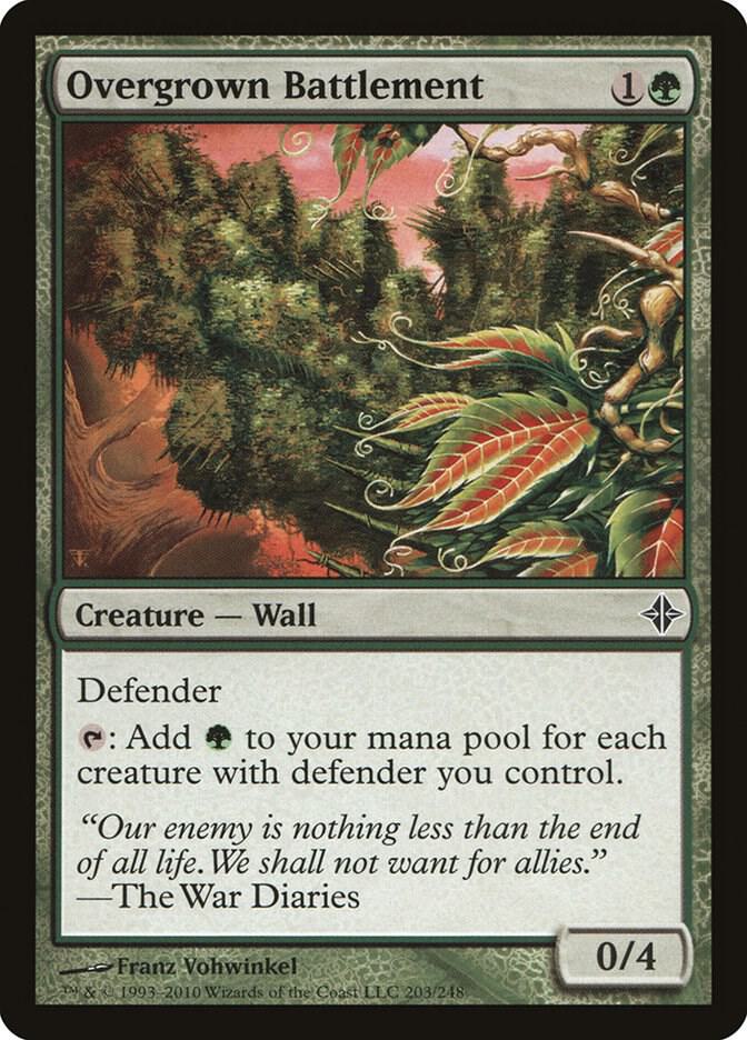 Overgrown Battlement 203/248 (Rise of the Eldrazi)  | Good Games Modbury