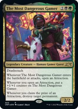 The Most Dangerous Gamer Galaxy Foil 460/244 (Unfinity)  - Foil | Good Games Modbury