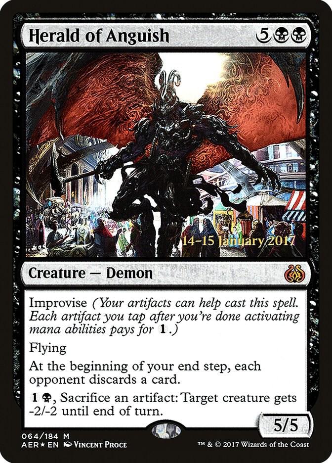 Herald of Anguish 64s/65 (Prerelease Cards)  - Foil | Good Games Modbury