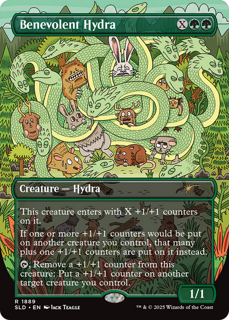 Benevolent Hydra (Rainbow Foil) [Secret Lair Drop Series] | Good Games Modbury