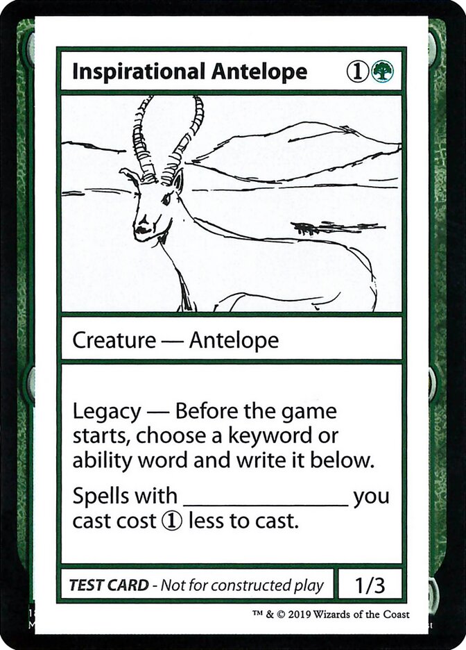 Inspirational Antelope 78/121 (Mystery Booster: Convention Edition Exclusives)  | Good Games Modbury
