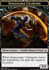 Sunscourge Champion // Cat Double-Sided Token [Hour of Devastation Tokens] | Good Games Modbury