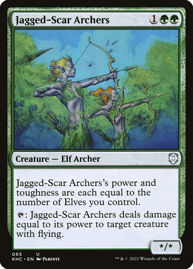 Jagged-Scar Archers 65/1 (Commander: Kaldheim)  | Good Games Modbury