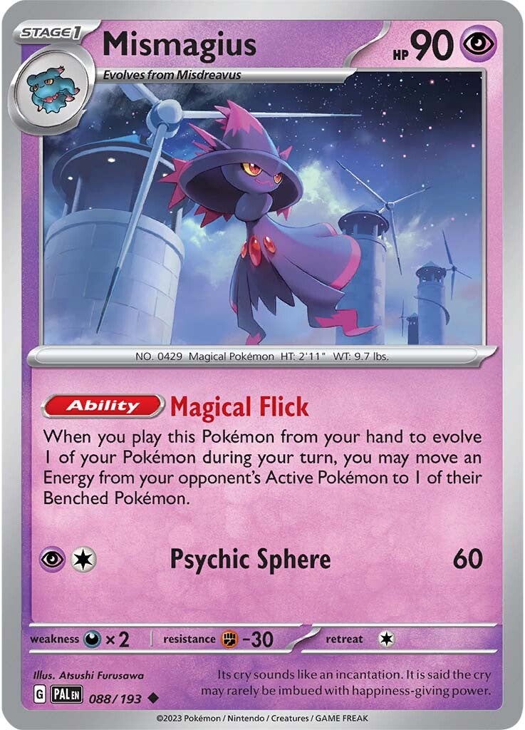 Mismagius (088/193) [Scarlet & Violet: Paldea Evolved] | Good Games Modbury