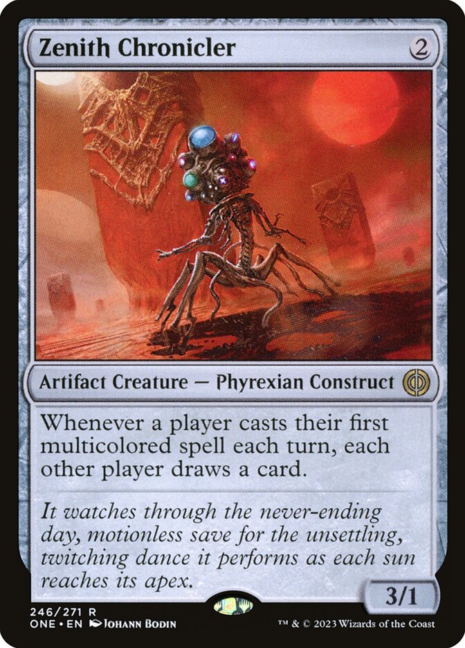 Zenith Chronicler 246/271 (Phyrexia: All Will Be One)  | Good Games Modbury