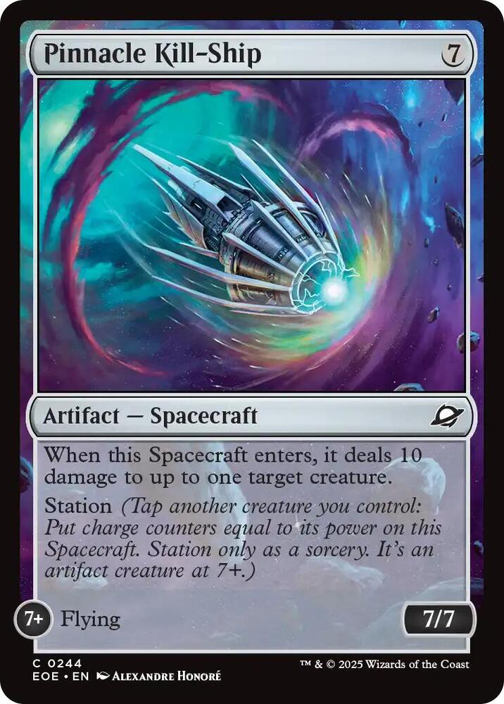 Pinnacle Kill-Ship 244/276 (Edge of Eternities)  - Foil | Good Games Modbury
