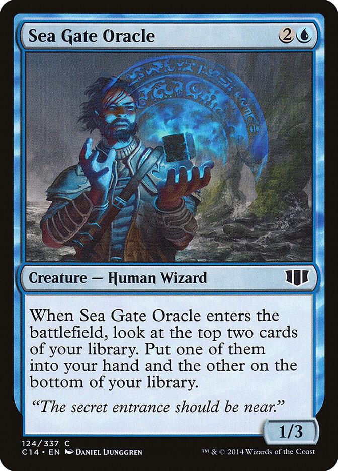 Sea Gate Oracle 124/337 (Commander 2014)  | Good Games Modbury