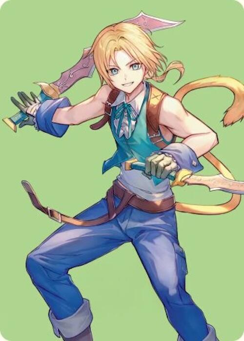 Zidane Tantalus Thief Art Card 49 (Art Series: FINAL FANTASY)  | Good Games Modbury