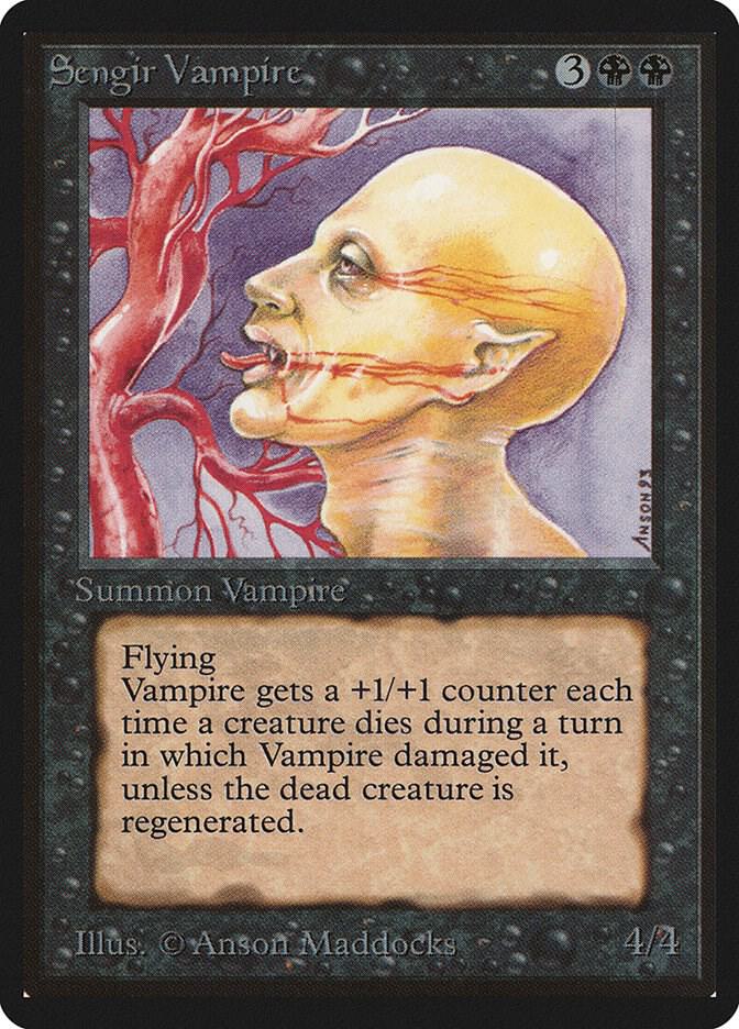 Sengir Vampire 128/302 (Beta Edition)  | Good Games Modbury