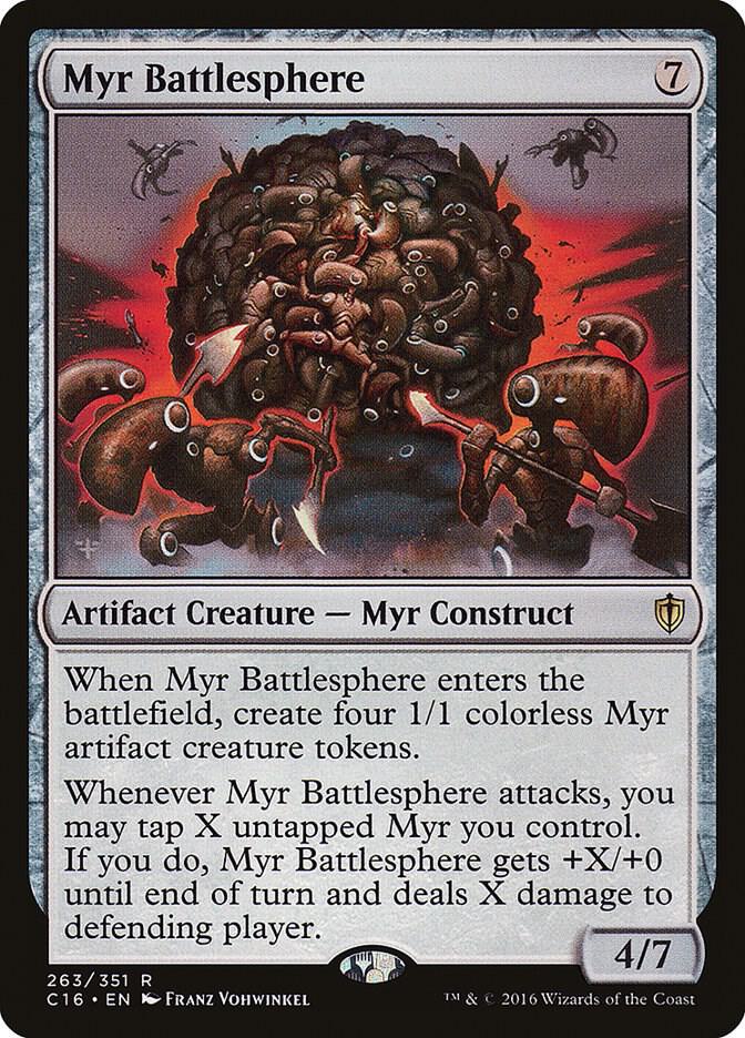 Myr Battlesphere 263/351 (Commander 2016)  | Good Games Modbury