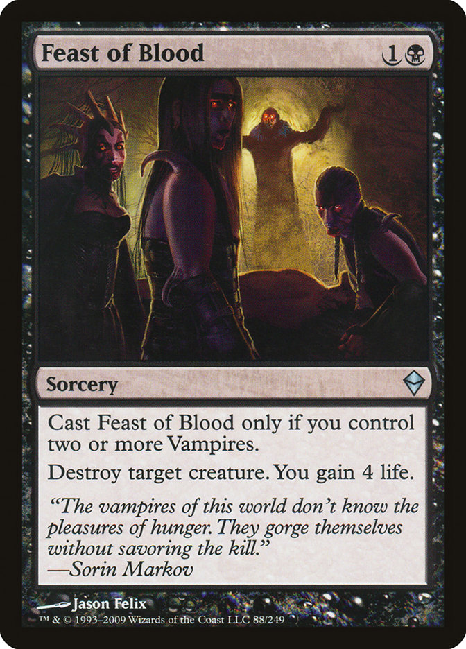 Feast of Blood 88/249 (Zendikar)  - Foil | Good Games Modbury