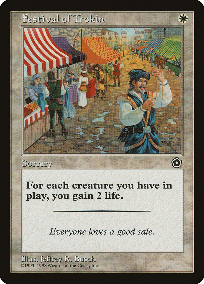 Festival of Trokin 16/165 (Portal Second Age)  | Good Games Modbury