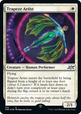 Trapeze Artist Galaxy Foil 318/244 (Unfinity)  - Foil | Good Games Modbury