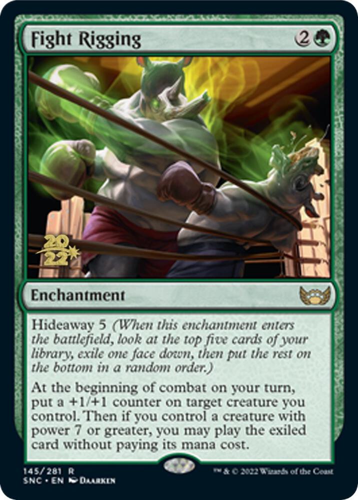 Fight Rigging 145s/161 (Prerelease Cards)  - Foil | Good Games Modbury