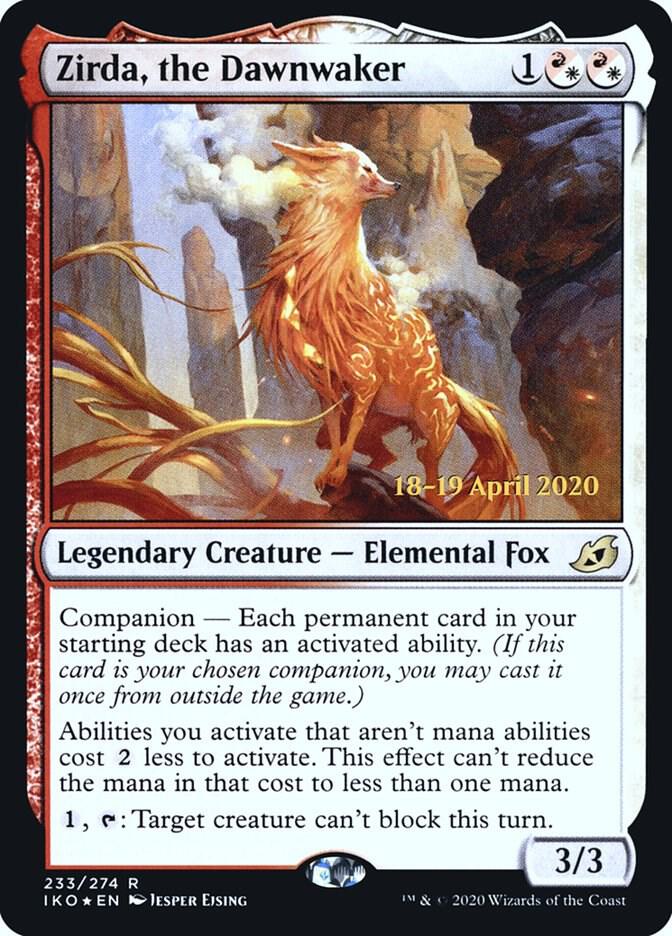 Zirda the Dawnwaker 233s/137 (Prerelease Cards)  - Foil | Good Games Modbury