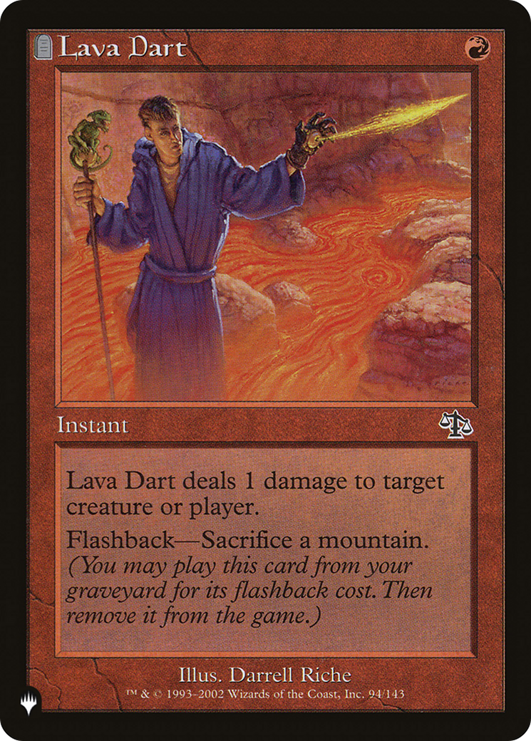 Lava Dart [The List Reprints] | Good Games Modbury