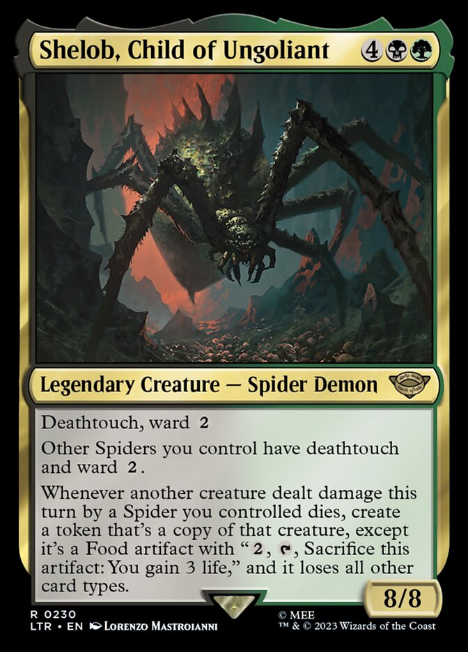 Shelob Child of Ungoliant 230/281 (Universes Beyond: The Lord of the Rings: Tales of Middle-earth)  | Good Games Modbury