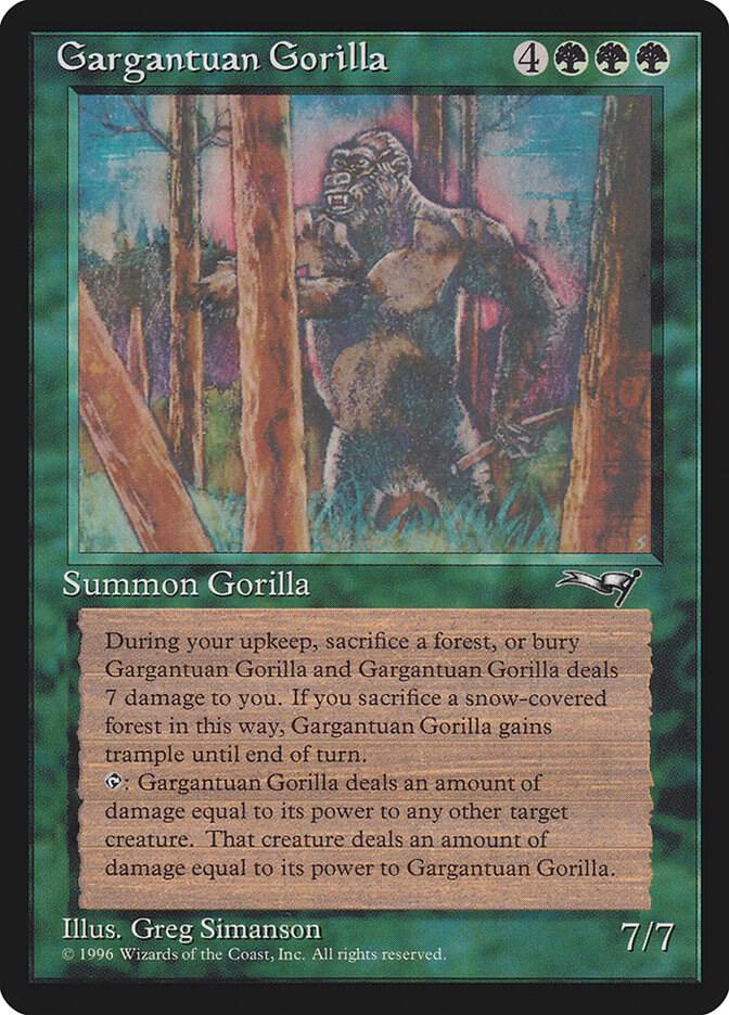 Gargantuan Gorilla 91/199 (Alliances)  | Good Games Modbury