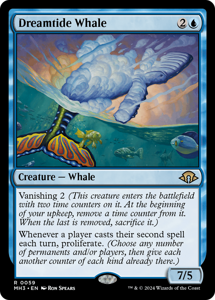 Dreamtide Whale [Modern Horizons 3] | Good Games Modbury