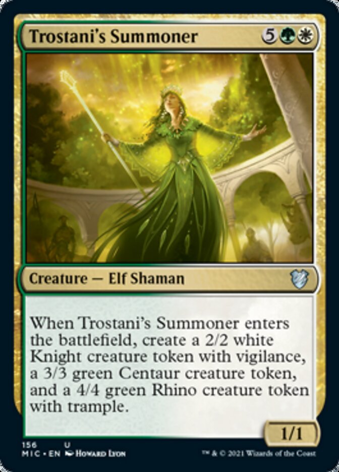Trostani's Summoner [Innistrad: Midnight Hunt Commander] | Good Games Modbury