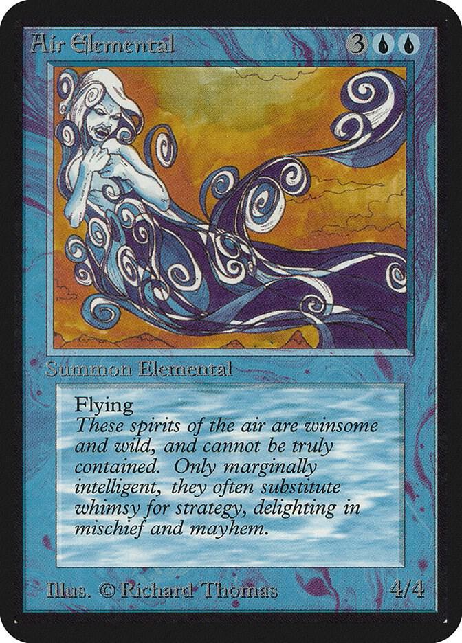 Air Elemental 46/295 (Alpha Edition)  | Good Games Modbury