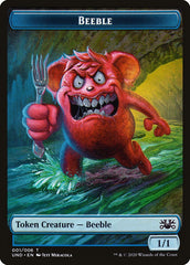 Beeble // Squirrel Double-Sided Token [Unsanctioned Tokens] | Good Games Modbury