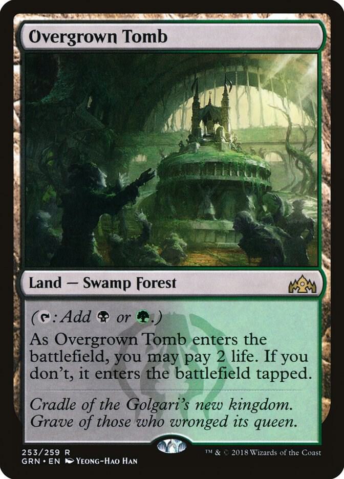 Overgrown Tomb 253/259 (Guilds of Ravnica)  | Good Games Modbury