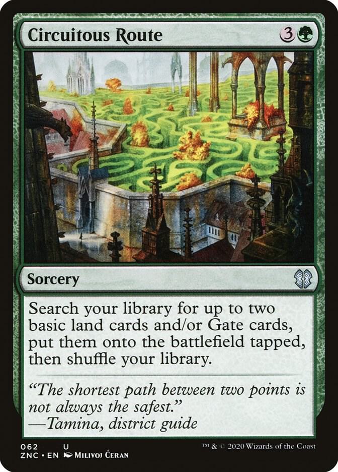 Circuitous Route 62/142 (Commander: Zendikar Rising)  | Good Games Modbury