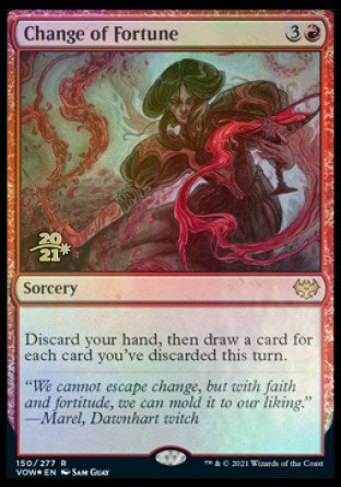 Change of Fortune [Innistrad: Crimson Vow Prerelease Promos] | Good Games Modbury