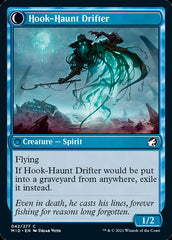 Baithook Angler // Hook-Haunt Drifter [Innistrad: Midnight Hunt] | Good Games Modbury