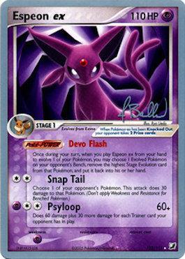 Espeon ex (102/115) (Eeveelutions - Jimmy Ballard) [World Championships 2006] | Good Games Modbury